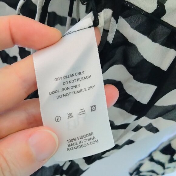 Rat & Boa sheer top - size m - Picture 3 of 4